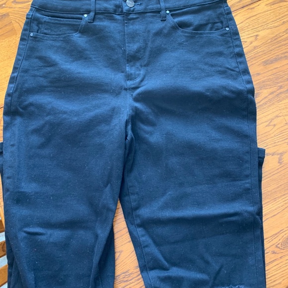 Black Ripped Jeans - Picture 2 of 3